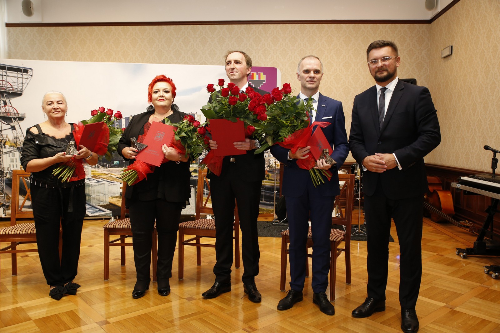 Renata Bonczar, Regina Gowarzewska, Grzegorz Chudy i Robert Ciupa.jpg
