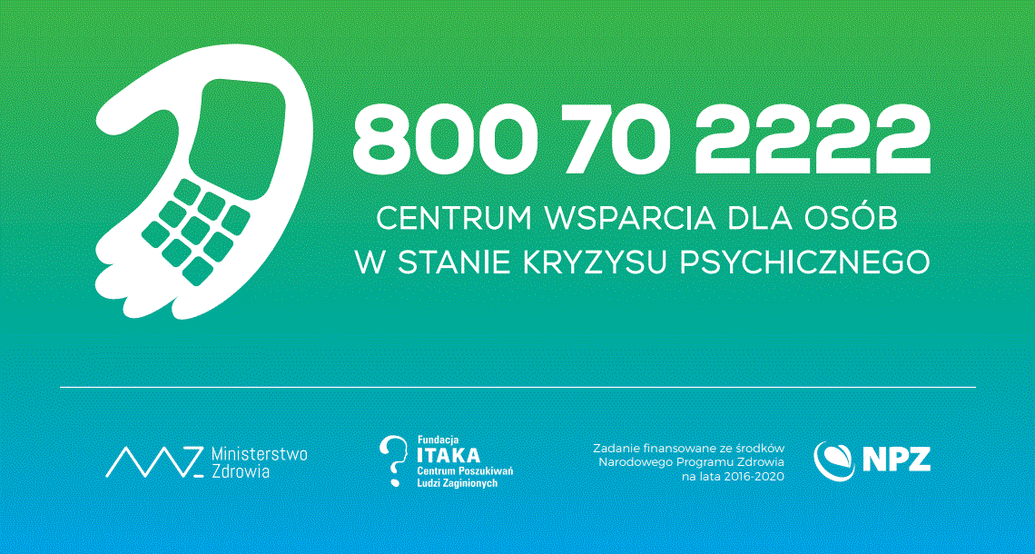 Nie jesteś sam! Zgłoś się po pomoc! Centrum Wsparcia dla osób w kryzysie  psychicznym - Aktualności - Miasto Imielin