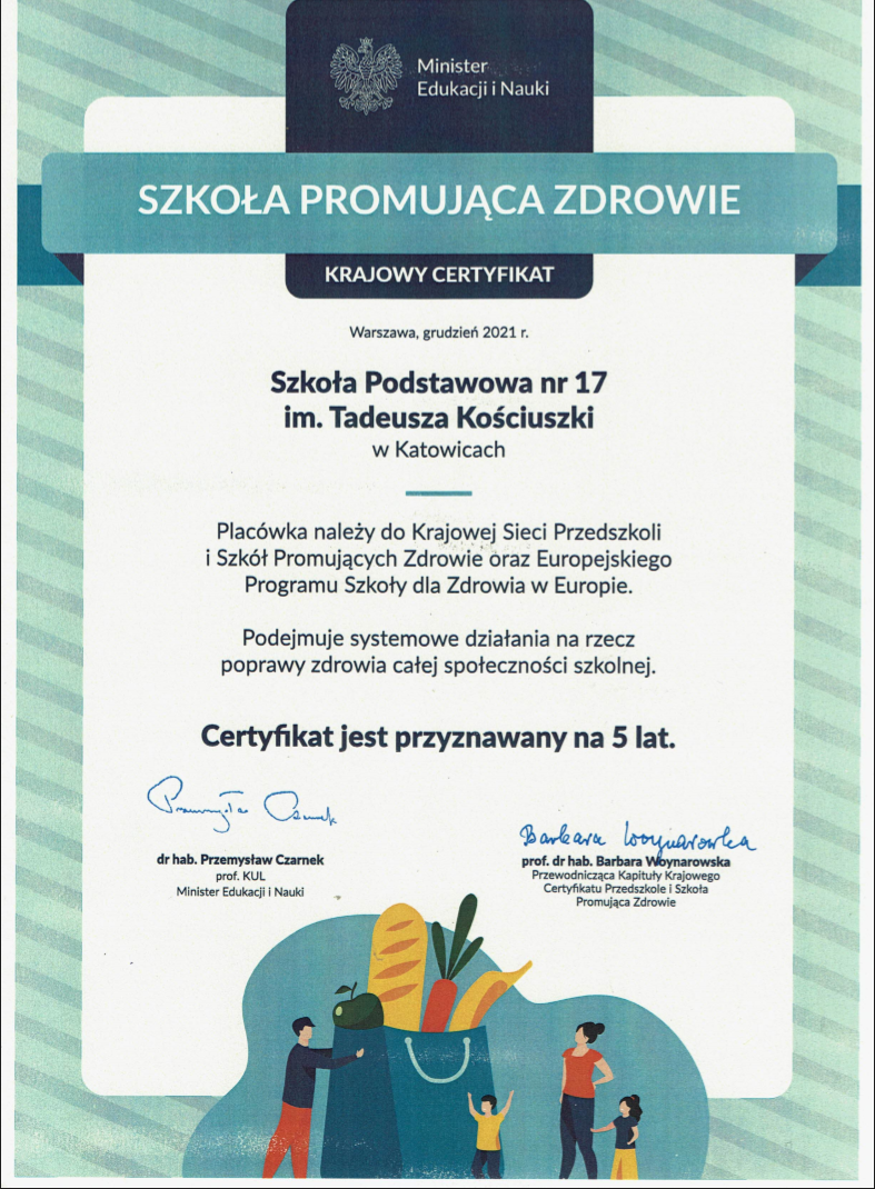 SP 17 - Certyfikat Szkoła Promująca Zdrowie.png