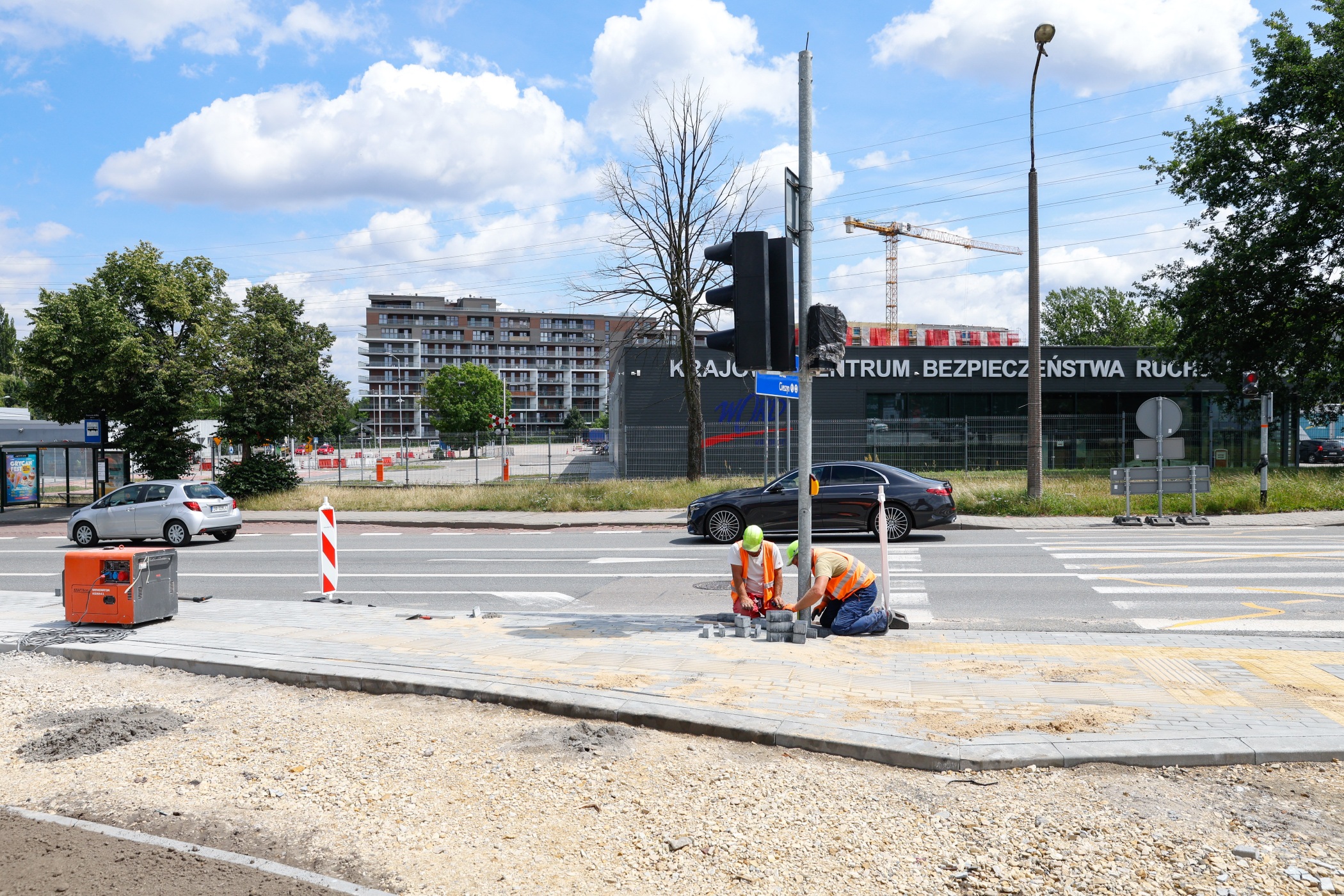 Trwa budowa DDR wzdłuż Francuskiej 03.jpg